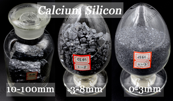 Calcium silicon lump and powder